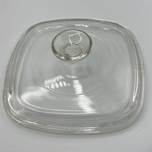 CORNINGWARE 1 1/2 QUART COOKING DISH WITH CLEAR GLASS PYREX LID - Picture 9 of 13